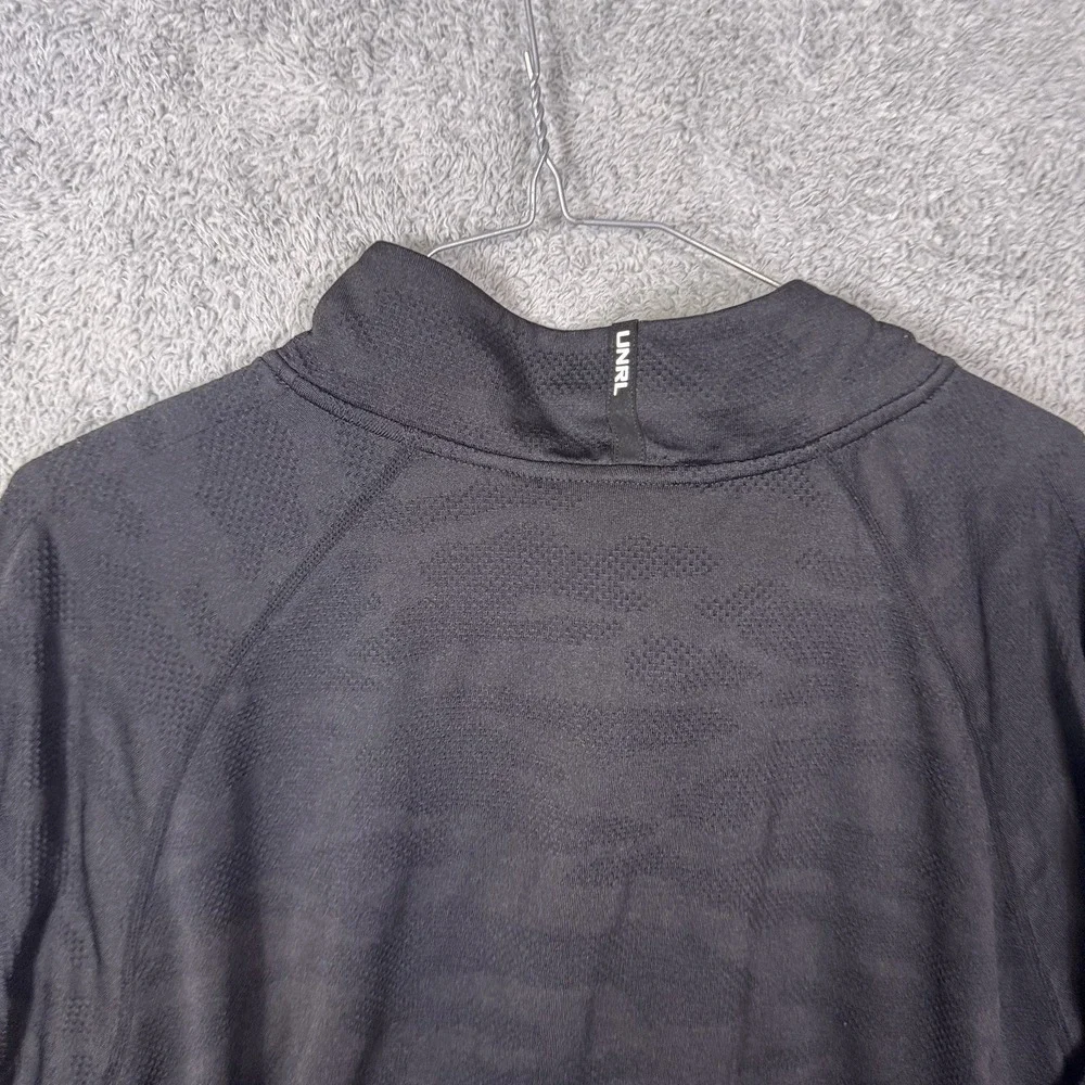 UNRL Jacket Mens XL Camo Pullover Base Layer Long Sleeve 1/4 Zip Sports Golf